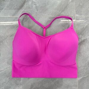 Women’s PINK Active Seamless Lightly Lined Sports Bra Adjustable Plus Size XXL
